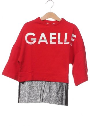 Dziecięca bluzka Gaelle Paris, Rozmiar 7-8y/ 128-134 cm, Kolor Czerwony, Cena 31,72 zł