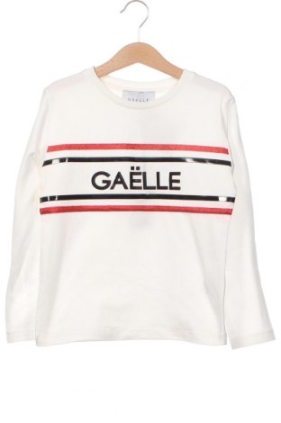 Детска блуза Gaelle Paris, Размер 7-8y/ 128-134 см, Цвят Бял, Цена 53,55 лв.