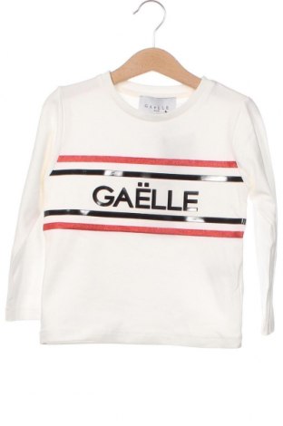 Детска блуза Gaelle Paris, Размер 3-4y/ 104-110 см, Цвят Бял, Цена 17,85 лв.