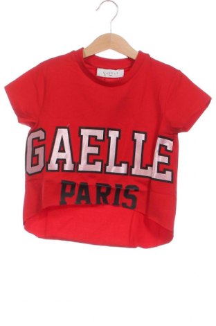 Kinder Shirt Gaelle Paris, Größe 7-8y/ 128-134 cm, Farbe Rot, Preis 6,69 €