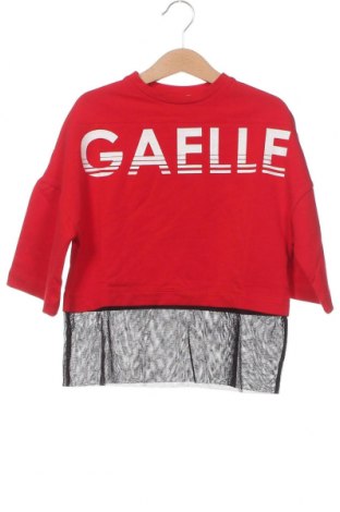 Dziecięca bluzka Gaelle Paris, Rozmiar 5-6y/ 116-122 cm, Kolor Czerwony, Cena 31,72 zł