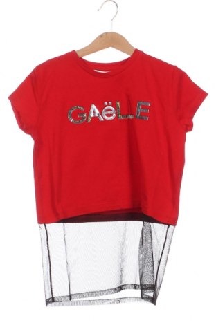 Kinder Shirt Gaelle Paris, Größe 9-10y/ 140-146 cm, Farbe Rot, Preis 8,08 €