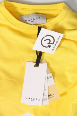 Детска блуза Gaelle Paris, Размер 7-8y/ 128-134 см, Цвят Жълт, Цена 9,52 лв.