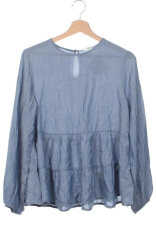 Детска блуза H&M, Размер 12-13y/ 158-164 см, Цвят Син, Цена 12,60 лв.
