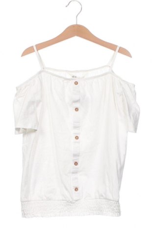 Dziecięca bluzka H&M, Rozmiar 10-11y/ 146-152 cm, Kolor Biały, Cena 16,53 zł