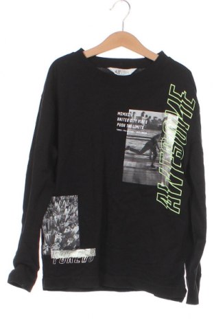 Παιδική μπλούζα H&M, Μέγεθος 8-9y/ 134-140 εκ., Χρώμα Μαύρο, Τιμή 12,23 €