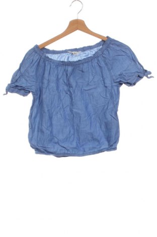 Kinder Shirt H&M, Größe 13-14y/ 164-168 cm, Farbe Blau, Preis 3,44 €