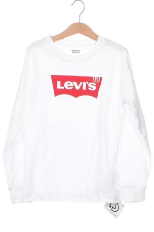 Bluză pentru copii Levi's, Mărime 7-8y/ 128-134 cm, Culoare Alb, Preț 139,79 Lei