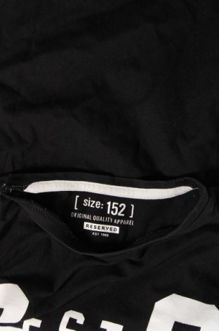 Детска блуза Reserved, Размер 10-11y/ 146-152 см, Цвят Черен, Цена 5,28 лв.