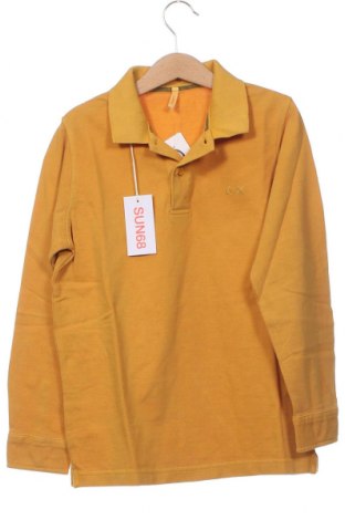 Kinder Shirt SUN68, Größe 7-8y/ 128-134 cm, Farbe Gelb, Preis 27,05 €