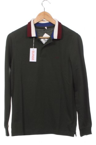 Kinder Shirt SUN68, Größe 13-14y/ 164-168 cm, Farbe Grün, Preis 18,80 €