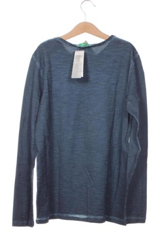 Kinder Shirt United Colors Of Benetton, Größe 10-11y/ 146-152 cm, Farbe Blau, Preis 12,96 €