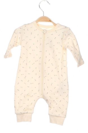 Детска пижама Name It, Размер 2-3m/ 56-62 см, Цвят Бежов, Цена 30,60 лв.