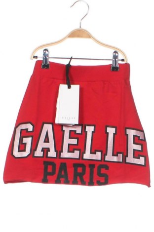 Детска пола Gaelle Paris, Размер 7-8y/ 128-134 см, Цвят Червен, Цена 31,80 лв.