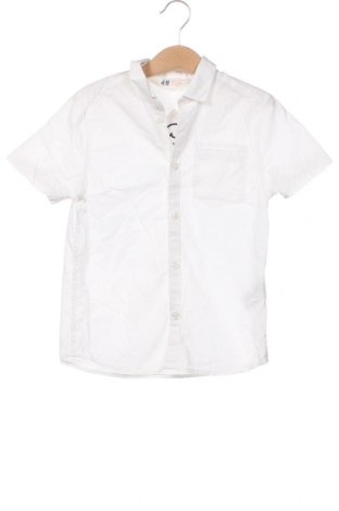 Detská košeľa  H&M, Veľkosť 4-5y/ 110-116 cm, Farba Biela, Cena  4,69 €