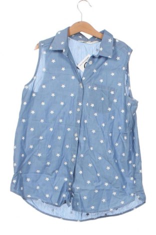 Детска риза H&M, Размер 13-14y/ 164-168 см, Цвят Син, Цена 5,40 лв.