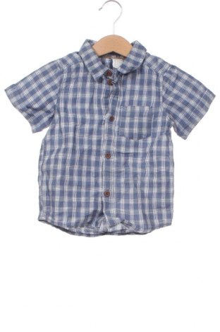 Kinderhemd H&M, Größe 12-18m/ 80-86 cm, Farbe Blau, Preis 3,25 €