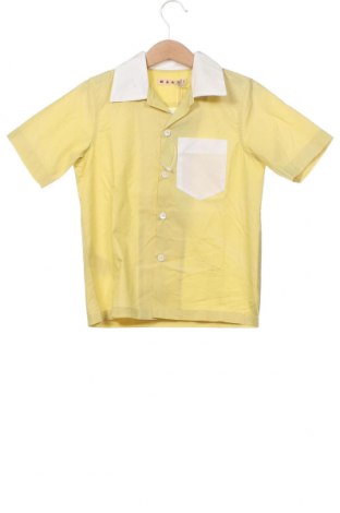 Детска риза Marni, Размер 5-6y/ 116-122 см, Цвят Жълт, Цена 95,60 лв.