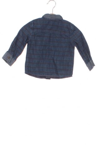 Kinderhemd Mini Club, Größe 6-9m/ 68-74 cm, Farbe Blau, Preis 2,60 €