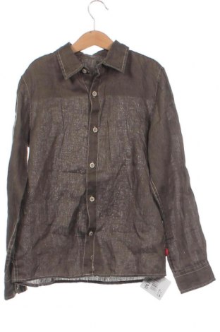 Παιδικό πουκάμισο Pomp De Lux, Μέγεθος 8-9y/ 134-140 εκ., Χρώμα  Μπέζ, Τιμή 6,63 €