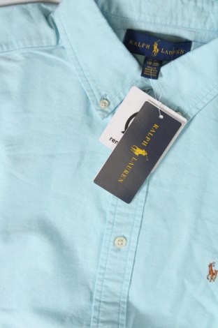 Детска риза Ralph Lauren, Размер 15-18y/ 170-176 см, Цвят Син, Цена 165,17 лв.