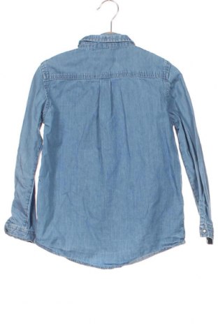 Kinderhemd Reserved, Größe 5-6y/ 116-122 cm, Farbe Blau, Preis 8,68 €