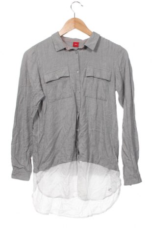 Παιδικό πουκάμισο S.Oliver, Μέγεθος 15-18y/ 170-176 εκ., Χρώμα Γκρί, Τιμή 3,17 €