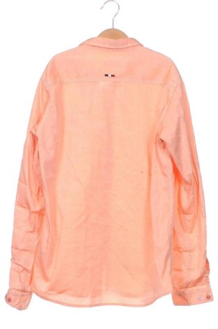 Παιδικό πουκάμισο U.S. Polo Assn., Μέγεθος 13-14y/ 164-168 εκ., Χρώμα Πορτοκαλί, Τιμή 14,63 €
