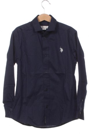 Παιδικό πουκάμισο U.S. Polo Assn., Μέγεθος 7-8y/ 128-134 εκ., Χρώμα Μπλέ, Τιμή 25,40 €