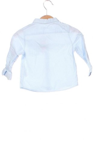Детска риза Zara, Размер 9-12m/ 74-80 см, Цвят Син, Цена 12,70 лв.