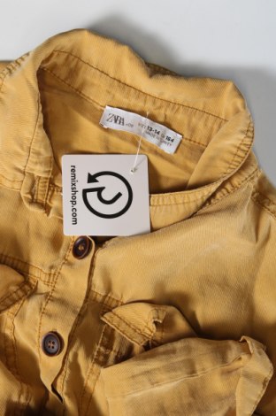 Kinderkleid Zara, Größe 13-14y/ 164-168 cm, Farbe Gelb, Preis 4,20 €