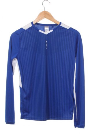 Детска спортна блуза Decathlon, Размер 14-15y/ 168-170 см, Цвят Син, Цена 6,16 лв.