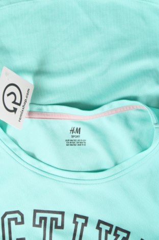 Детска спортна блуза H&M Sport, Размер 10-11y/ 146-152 см, Цвят Син, Цена 23,00 лв.