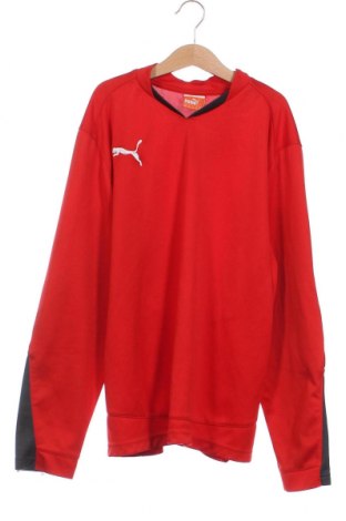 Детска спортна блуза PUMA, Размер 12-13y/ 158-164 см, Цвят Червен, Цена 29,90 лв.