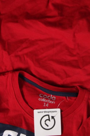 Dziecięcy T-shirt, Rozmiar 13-14y/ 164-168 cm, Kolor Czerwony, Cena 36,59 zł
