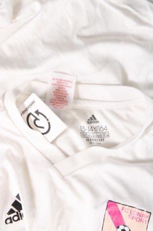 Dětské tričko  Adidas, Velikost 12-13y/ 158-164 cm, Barva Bílá, Cena  494,00 Kč