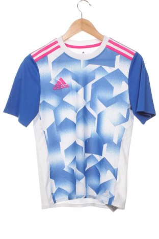 Kinder T-Shirt Adidas, Größe 13-14y/ 164-168 cm, Farbe Blau, Preis 16,75 €