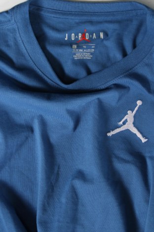 Детска тениска Air Jordan Nike, Размер 14-15y/ 168-170 см, Цвят Син, Цена 74,00 лв.