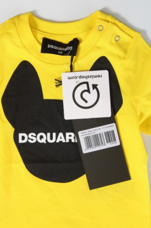 Detské tričko Dsquared2, Veľkosť 3-6m/ 62-68 cm, Farba Žltá, Cena  50,76 €