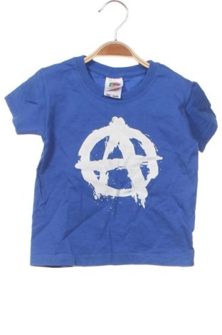 Kinder T-Shirt Fruit Of The Loom, Größe 18-24m/ 86-98 cm, Farbe Blau, Preis 3,60 €