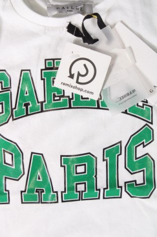 Детска тениска Gaelle Paris, Размер 7-8y/ 128-134 см, Цвят Бял, Цена 12,25 лв.