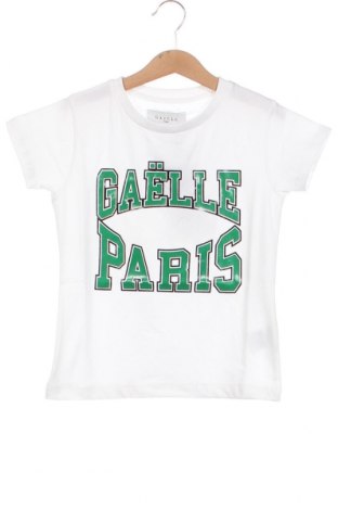 Tricou pentru copii Gaelle Paris, Mărime 7-8y/ 128-134 cm, Culoare Alb, Preț 32,24 Lei