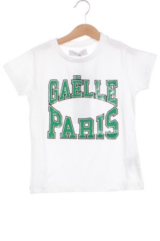 Παιδικό μπλουζάκι Gaelle Paris, Μέγεθος 7-8y/ 128-134 εκ., Χρώμα Λευκό, Τιμή 21,47 €