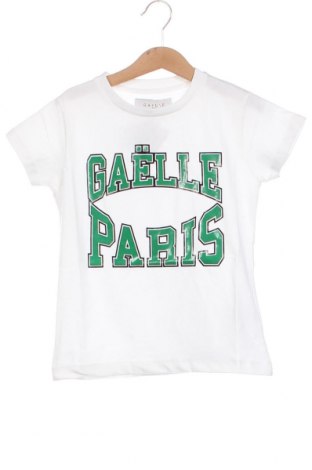Παιδικό μπλουζάκι Gaelle Paris, Μέγεθος 7-8y/ 128-134 εκ., Χρώμα Λευκό, Τιμή 21,47 €