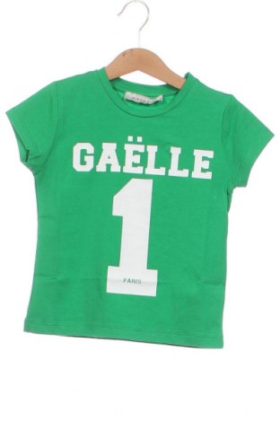 Детска тениска Gaelle Paris, Размер 3-4y/ 104-110 см, Цвят Зелен, Цена 29,40 лв.