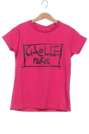Детска тениска Gaelle Paris, Размер 11-12y/ 152-158 см, Цвят Розов, Цена 49,00 лв.