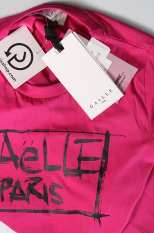 Детска тениска Gaelle Paris, Размер 7-8y/ 128-134 см, Цвят Розов, Цена 16,66 лв.