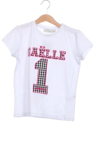 Детска тениска Gaelle Paris, Размер 9-10y/ 140-146 см, Цвят Бял, Цена 28,32 лв.