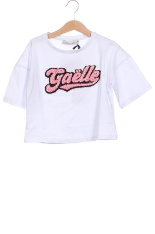 Kinder T-Shirt Gaelle Paris, Größe 7-8y/ 128-134 cm, Farbe Weiß, Preis € 9,92