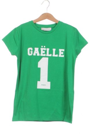Παιδικό μπλουζάκι Gaelle Paris, Μέγεθος 13-14y/ 164-168 εκ., Χρώμα Πράσινο, Τιμή 8,34 €